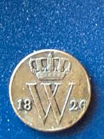 1/2 cent 1826, Ophalen of Verzenden, Koning Willem I, Overige waardes, Losse munt