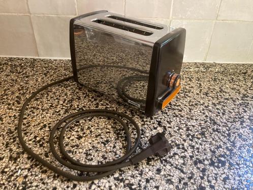 vintage Philips HD 4139 oranje bruin zilveren broodrooster, Witgoed en Apparatuur, Broodroosters, Gebruikt, Ophalen of Verzenden