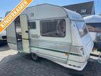 Chateau Chiara 380 1990; vast+stapelbed; tent luifel uitbouw, Caravans en Kamperen, Chateau, Bedrijf, Treinzit, Schokbreker