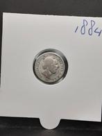 10 cent 1884 koning Willem III, Koning Willem III, Zilver, Ophalen of Verzenden, 10 cent