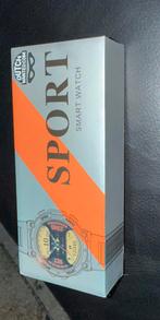 Stoere sport smartwatch, Zwart, Slaap, Nieuw, Ophalen of Verzenden