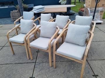 6 stuks Garden impressions dining stoelen alora €50 PER STUK beschikbaar voor biedingen