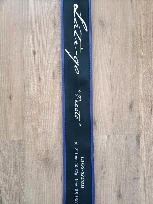 MAJOR CRAFT Fishing Spinning Rod Lati-Go PRESTO LTGS-822MH, Watersport en Boten, Hengelsport | Witvissen, Zo goed als nieuw, Werphengel
