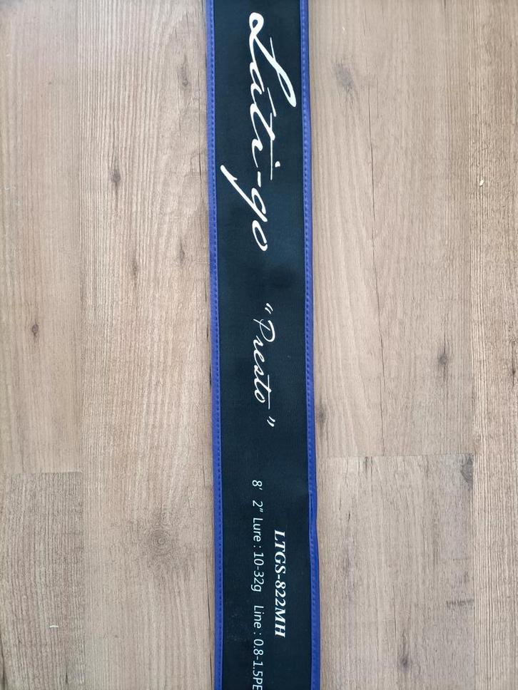 MAJOR CRAFT Fishing Spinning Rod Lati-Go PRESTO LTGS-822MH, Watersport en Boten, Hengelsport | Witvissen, Zo goed als nieuw, Werphengel