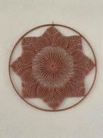 Zachtbruine mandala 40 cm, Ophalen of Verzenden, Nieuw