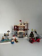Lego Creator Brandweerkazerne winterdorp 10263, Ophalen of Verzenden, Zo goed als nieuw, Overige merken
