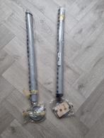 2 IKEA Vika Curry Tafelpoten, Huis en Inrichting, Tafelpoot, Ophalen of Verzenden, Zo goed als nieuw, Metaal