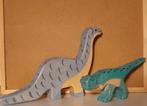 Holztiger dinoaurus 2x NOG ALS NIEUW, Ophalen of Verzenden, Zo goed als nieuw, Overige typen
