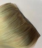 Queens Hairextensions - genius weft ombre Blond, Ophalen of Verzenden, Nieuw, Pruik of Haarverlenging
