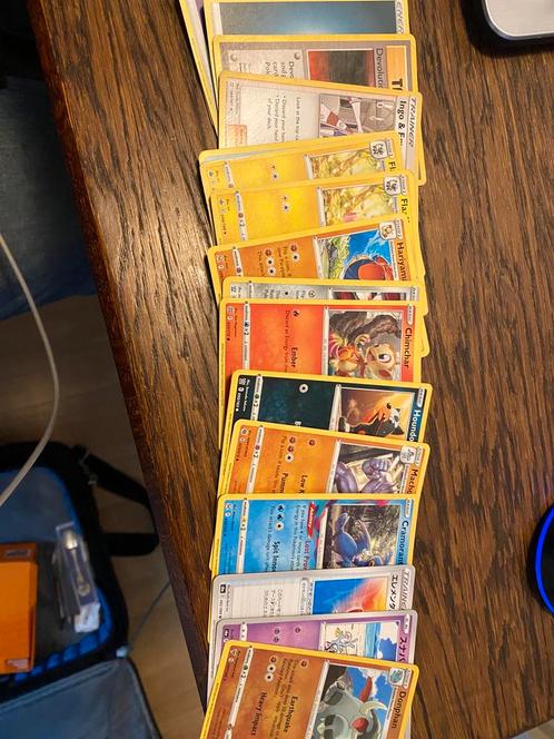 Lotje Pokémon kaarten, Hobby en Vrije tijd, Verzamelkaartspellen | Pokémon, Zo goed als nieuw, Meerdere kaarten, Ophalen of Verzenden
