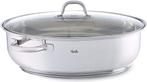 Fissler braadpan (8,8 L - Ø 38 cm) grote ovale stoofpan, Kookpan of Snelkookpan, Nieuw, Ophalen of Verzenden, Rvs