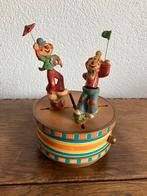 Speeldoosje muziekdoosje clowns, Antiek en Kunst, Antiek | Speelgoed, Ophalen of Verzenden