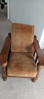 Ophalen, Antieke eikenhouten rookstoel, Ophalen of Verzenden
