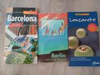 Reisgidsen Barcelona Berlijn Lanzarote, Boeken, Reisgidsen, Ophalen of Verzenden, Zo goed als nieuw