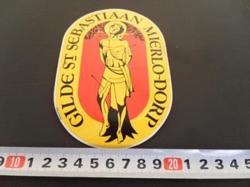 sticker Gilde st. Sebastiaan  Mierlo  Dorp   beschikbaar voor biedingen