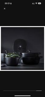 IKEA gietijzeren pannenset - bijna nieuw!, Pannenset, Ophalen of Verzenden, Zo goed als nieuw, Gietijzer