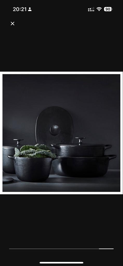 IKEA gietijzeren pannenset - bijna nieuw!, Huis en Inrichting, Keuken | Potten en Pannen, Zo goed als nieuw, Pannenset, Gietijzer