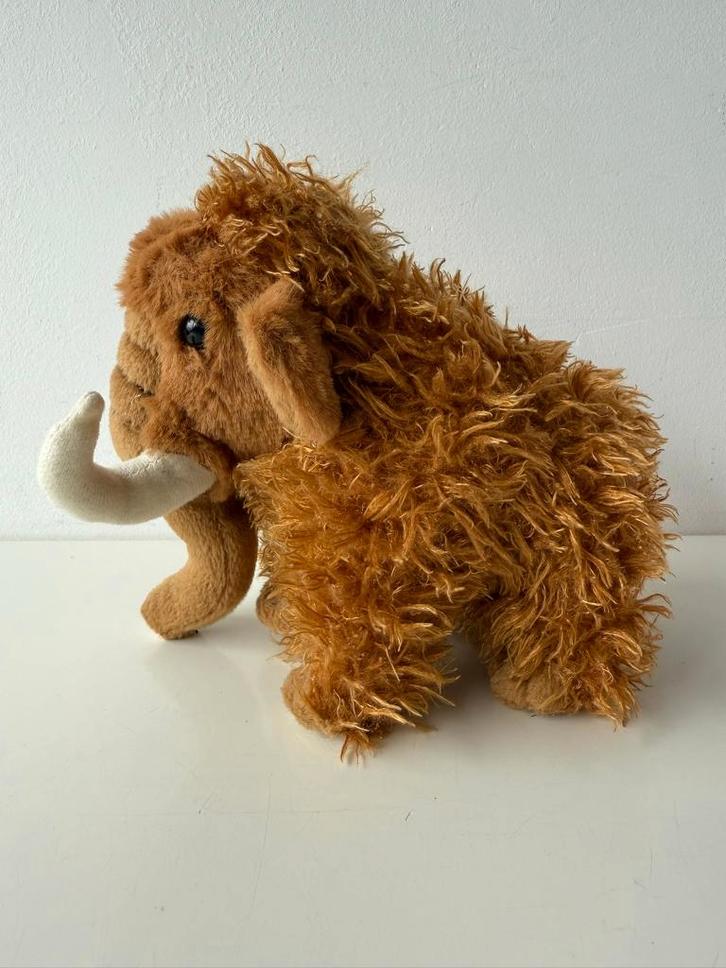 Knuffel wolharige mammoet 20 cm / Naturalis, Kinderen en Baby's, Speelgoed | Knuffels en Pluche, Zo goed als nieuw, Overige typen