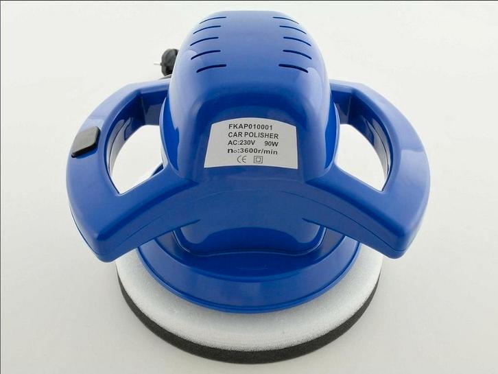 Auto Polijstmachine - Random Orbital - Blauw, Auto diversen, Onderhoudsmiddelen, Ophalen of Verzenden