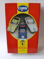 Te koop Corgi Ferrari  GTO 1962 Tourist Trophy Set., Hobby en Vrije tijd, Modelauto's | 1:43, Ophalen of Verzenden, Zo goed als nieuw