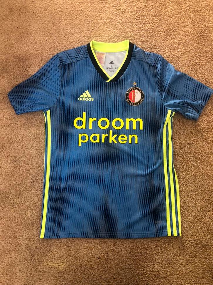 Feyenoord uitshirt 2019-2020 - Maat 164 (jeugdmaat L), Kinderen en Baby's, Kinderkleding | Maat 164, Zo goed als nieuw, Jongen of Meisje