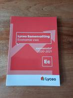 Lyceo samenvattingsboekje examen economie 2020/21, Boeken, Schoolboeken, Economie, Ophalen of Verzenden, VWO, Zo goed als nieuw