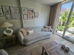 Beige bank •HACO Charlie• 3,5 zits, Huis en Inrichting, Banken | Bankstellen, Ophalen, Zo goed als nieuw