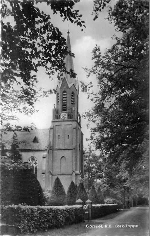 (378-342-023) Gorssel Joppe RK Kerk, Verzamelen, Ansichtkaarten | Nederland, Gelderland, Ophalen of Verzenden