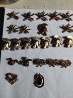 kraagspiegel emblemen, Verzamelen, Ophalen of Verzenden, Landmacht, Nederland, Embleem of Badge