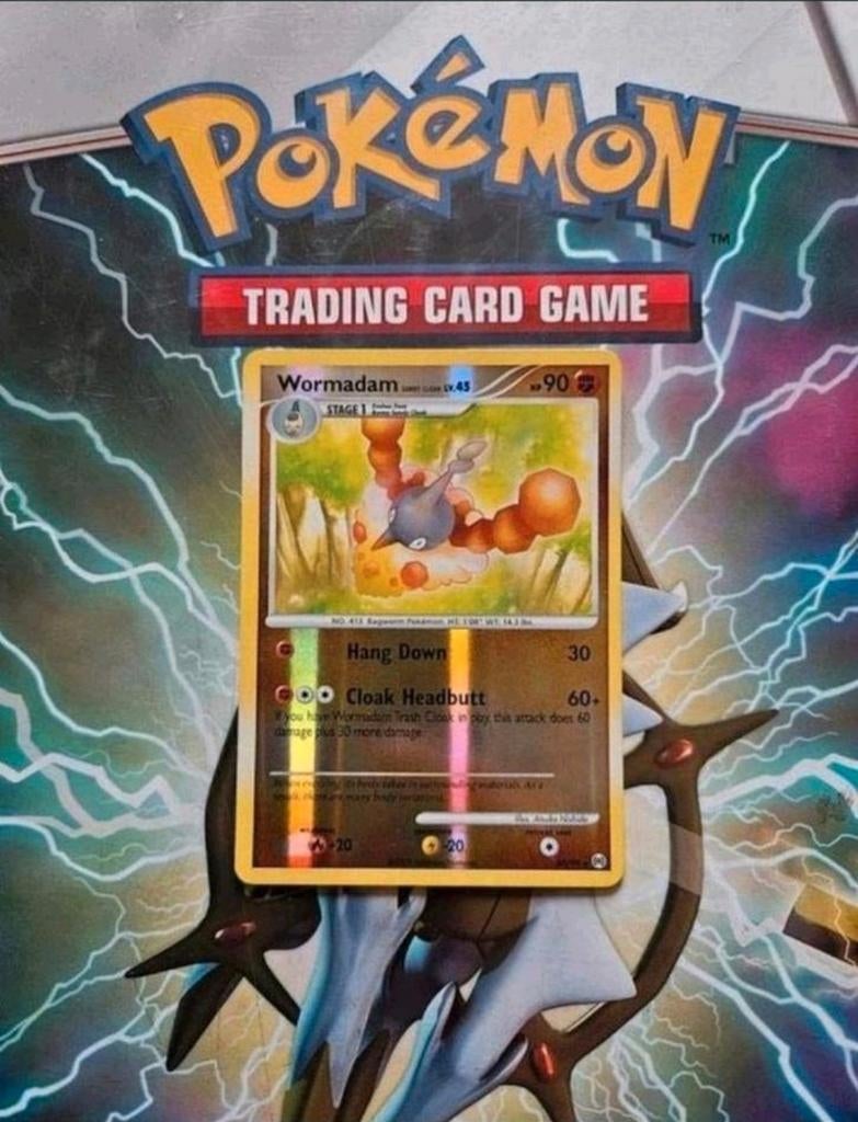 Wormadam 50/99 reverse holo Platinum Arceus set pokemon, Ophalen of Verzenden, Zo goed als nieuw, Losse kaart, Foil