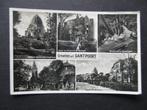 SA03 Santpoort - Groeten uit Santpoort, Ophalen of Verzenden, 1940 tot 1960, Gelopen, Noord-Holland
