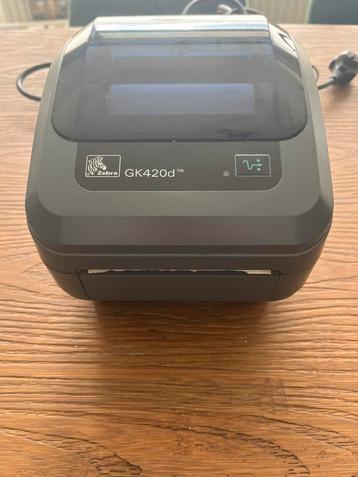 Zebra GK420d labelprinter beschikbaar voor biedingen
