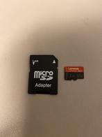 Micro SD geheugenkaart 1 TB plus bijbehorende adapter, nieuw, Audio, Tv en Foto, Fotografie | Geheugenkaarten, SD, 1 TB of meer