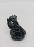 Backflow wierookhouder Hand van Boeddha met Lotusbloem, Overige materialen, Zwart, Ophalen of Verzenden, Zo goed als nieuw