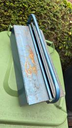 Metalen gereedschapskist, Antiek en Kunst, Antiek | Gereedschap en Instrumenten, Ophalen