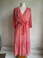 retro & icone maxi jurk maat s rood wit, Verzenden, Zo goed als nieuw, Maat 36 (S), Retro & icone