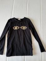 POMP DE LUX ZWART LONGSLEEVES, MAAT: 122, Meisje, Ophalen of Verzenden, Zo goed als nieuw, Shirt of Longsleeve