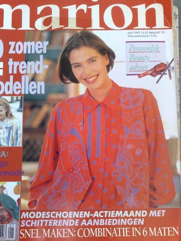 Marion zelfmaakmode april nr. 4 / 1992 beschikbaar voor biedingen
