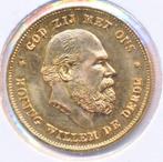 Nederland Gouden tientje 1875/1874 Overslag Willem 3, Ophalen of Verzenden, Goud
