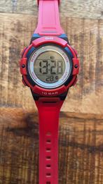 Q&Q Horloge - Rood Digitaal Polshorloge kinderen, Sieraden, Tassen en Uiterlijk, Ophalen of Verzenden, Zo goed als nieuw, Rood