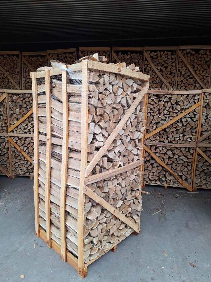 Eiken Haardhout Ovengedroogd – Voor Haard & Houtkachel, Tuin en Terras, Haardhout, Blokken, Eikenhout, Minder dan 3 m³, Ophalen