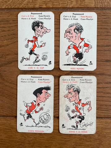 Feyenoord voetbalplaatjes Monty 1958 beschikbaar voor biedingen
