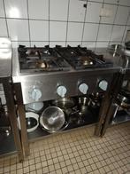 Stalgast 4-pits gasfornuis - Propaan - 80x70 cm, Ophalen