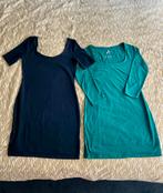 Twee lange shirts - Maat 36 - H&M / Atmosphere, Kleding | Dames, T-shirts, Gedragen, Ophalen of Verzenden, H&M / Atmosphere, Maat 36 (S)