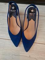 Maripe slingback suède koningsblauw Maat 37, Kleding | Dames, Schoenen, Pumps, Blauw, Ophalen of Verzenden, Zo goed als nieuw