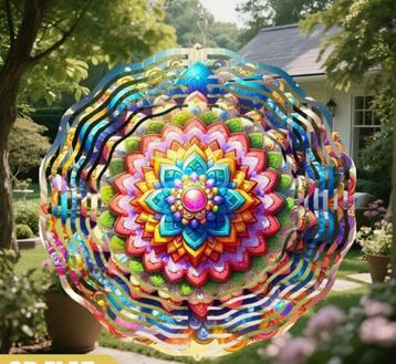 3D windspinner kleurrijk (6) beschikbaar voor biedingen