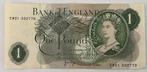 Engeland 1 Pound 1970 lichtgebruikte staat, Verzenden, Overige landen, Los biljet