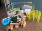 Hamsterhok / knaagdierhok met veel toebehoren, Dieren en Toebehoren, Gebruikt, 75 tot 110 cm, Ophalen, Minder dan 60 cm