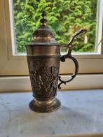 Frieling bierpul tin 96% "Das ehrbare handwerk Der Zimmerer", Antiek en Kunst, Antiek | Keramiek en Aardewerk, Ophalen