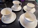 wedgewood 2x  2 kop en schotel, 2 modellen., Verzamelen, Ophalen of Verzenden, Gebruikt, Kop en/of schotel